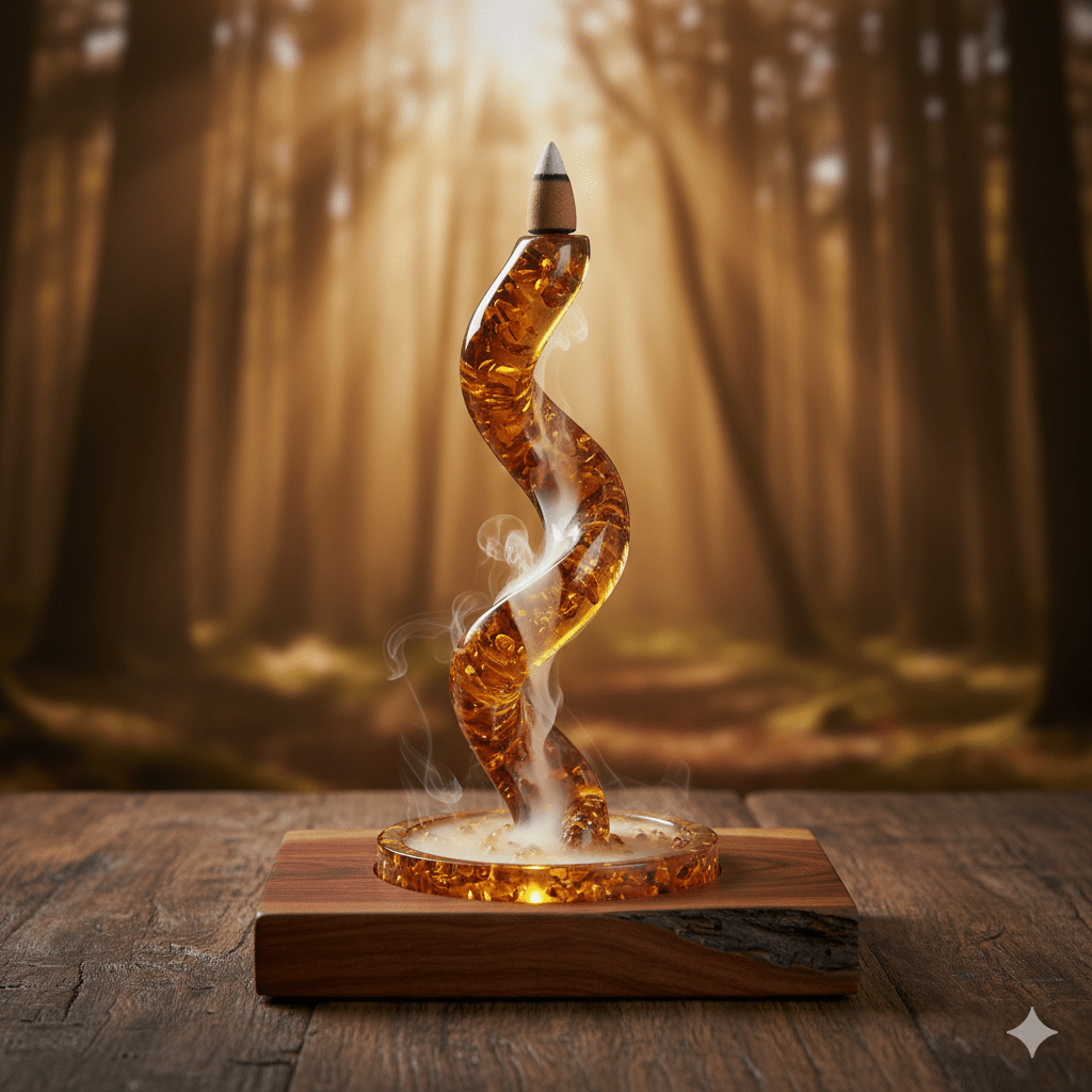 Backflow Incense Amber spiral - Image 2
