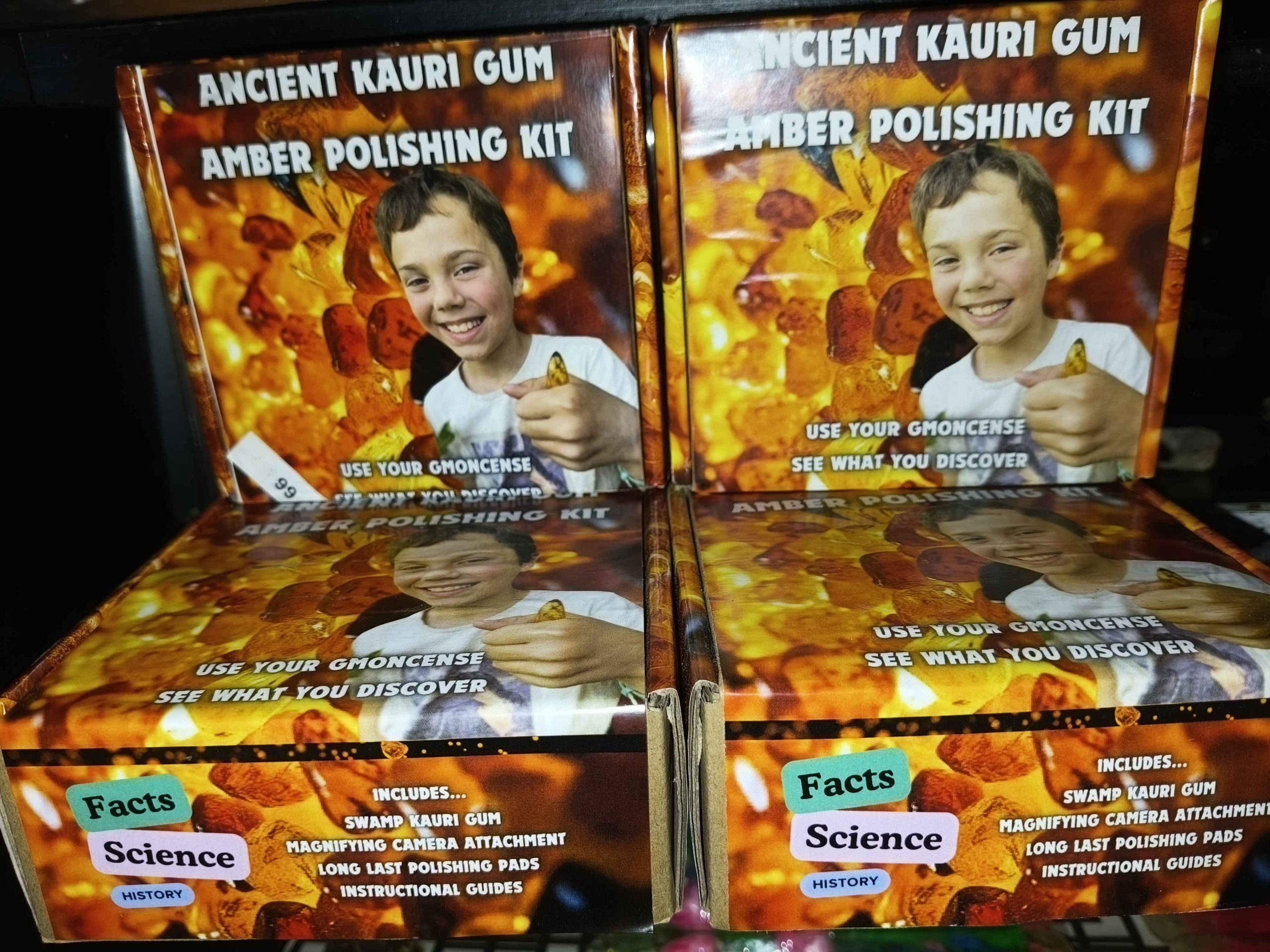 Kauri Gum amber polishing kit - Image 3