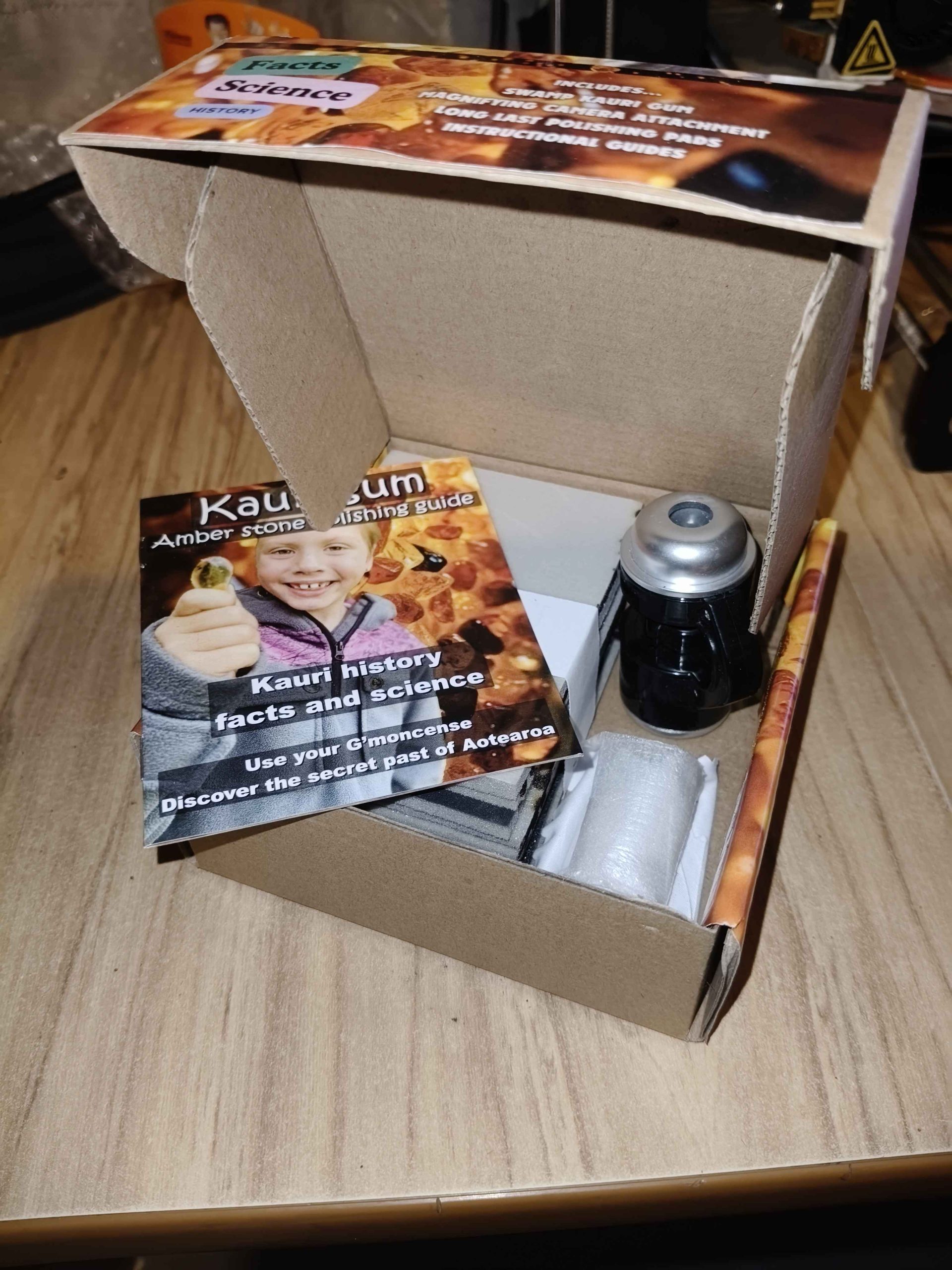 Kauri Gum amber polishing kit - Image 2