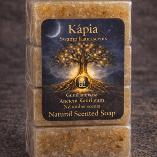 Gumlamps ancient Kapia scented kauri gum soap